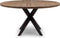 Riviera Maison Eettafel Rond 150 cm - Falcon Crest Ronde Eettafel - Zwart