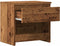 vidaXL - Nachtkastje - 40x30x39 - cm - bewerkt - hout - oud - houtkleurig