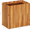 vidaXL - Plantenbak - verhoogd - 50x30x50 - cm - massief - acaciahout