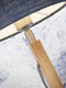 GOOD&MOJO Tafellamp Fuji - Lichtgrijs/Bamboe - Ø18cm - Scandinavisch,Bohemian