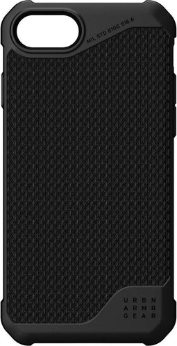 Urban Armor Gear - Metropolis LT - Soft case - Krasbestendig - Zwart (iPhone SE 2022)
