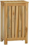 vidaXL - Wasmand - 35x25x60 cm - massief teakhout - bruin
