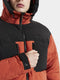 Didriksons HILMER USX JKT 2 - Heren Outdoor jack - Warmste pufferjack - Sabi Orange