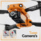 SefSay P8 Drone - Quadcopter - Dubbele camera obstakel ontwijking - Oranje (2 accu's)