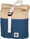 Blafre Rugzak roll top navy + beige - Kinderrugzak - Peuterrugzak - Boekentas