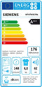 Siemens WT47W5E7NL - Warmtepompdroger - A+++ energieklasse - Wit