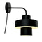 STOKE wall lamp - Wandlamp - Mat zwart