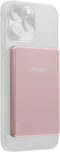 Intenso MW5000 - Powerbank - 5000 mAh - Draadloos opladen tot 15W - Roze