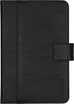Apple iPad Mini 4 7.9 (2015) Hoes - Spigen - Stand Folio Serie - Kunstlederen Bookcase - Zwart - Hoes Geschikt Voor Apple iPad Mini 4 7.9 (2015)