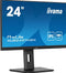 Iiyama ProLite XUB2497HSN-B2 - 24'' IPS Monitor - USB-C Dock RJ45 LAN - Zwart