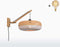 GOOD&MOJO Wandlamp Palawan - Bamboe/Zwart - 55x40x45cm - Binnen Scandinavisch,Bohemian