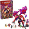 LEGO® NINJAGO® Bliksemtand Draak van Chaos - Bouwset met 6 minifiguren - Verstelbare draak (668 stuks)