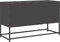 vidaXL - Tv-meubel - 100,5x39x60,5 - cm - koudgewalst - staal - zwart