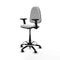 Piqueras y Crespo B2D01RF - Bureaustoel - Hoogteverstelbaar met armleuning - Wit