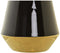 Vaas DKD Home Decor Porselein Gouden Tweekleurig Modern (19 x 19 x 35 cm)
