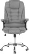 ROYAL - Bureaustoel - Grijs - Polyester