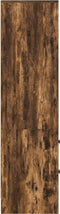 vidaXL - Hoge - Kast - in - Rook - Eik - 45,5x34x127 - cm - Geengineerd - Hout