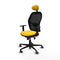 Piqueras y Crespo 1D036G1 - Bureaustoel - Hoogteverstelbaar - Geel