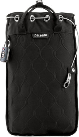 Pacsafe Travelsafe - 5 L - Geschikt voor 10-inch tablet - 360° RVS eXomesh draadsysteem - Snijbestendig - Zwart