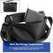 functionele design heren-schoudertas - modieus voor school / werk / outdoor - lichtgewicht, waterdicht nylon met 9 compartimenten - 33x11x24cm - geschikt voor 11.6 inch laptop