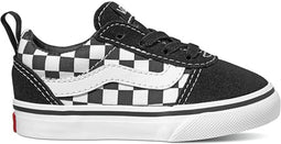 Vans TD Ward Slip-On - Lage sneakers - Dubbel gestikte bovenlaag - Black/True White - Maat 23.5