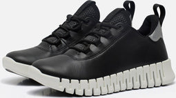 ECCO GRUUV - Lage sneakers - Flexibele rubberen zool - Zwart - 40