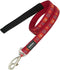 Rd Leiband Paw Impressions Rood-s 15mmx1,2m - Hond - Animal Boulevard - L4-pi-re-15 - Rood