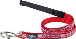 Rd Leiband Union Jack Flag Rood-m 20mmx1,2m - Hond - Animal Boulevard - L4-uk-re-20 - Rood