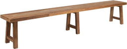 DTP Home Bench Monastery,47x250x35 cm, 5 cm top with envelope, recycled teakwood
