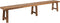 DTP Home Bench Monastery,47x250x35 cm, 5 cm top with envelope, recycled teakwood