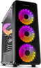 Nox Hummer TGM - ATX Semi-toren - 4x Ventilator - LED RGB - Zwart