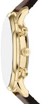FOSSIL FS6162 - Polshorloge - Quartz - 44 mm - Bruin