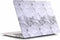 Lunso Geschikt voor MacBook Air 11 inch cover hoes - case - Marble Etta