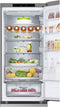 LG GBV5240DPY - Combikoelkast - No Frost - 387L - Zilver