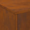 vidaXL - Vuurtoren - met - Schouw - 80x50x96 - cm - Weerbestendig - Staal