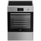 Beko FBMA6930GX - Vrijstaand inductiefornuis - 4 kookzones - RVS