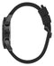 Guess W0971G1-Horloge-Siliconen- Zwart-Ø 44 mm
