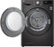 LG RH9V92BS - Vrijstaand - Voorbelading - Condensatie - 9 kg - Zwart - Frans Display