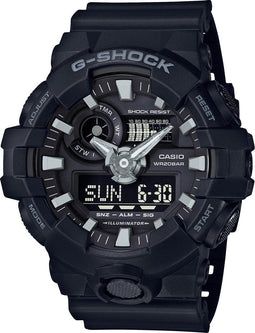 Casio G-Shock GA-700-1BER - Polshorloge - Stootvast - Zwart