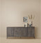 WOOOD Exclusive New Gravure Dressoir - Essen - Espresso - 85x200x44