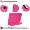 imoshion Galaxy Tab A9 - Kidsproof Backcover - Schokabsorberend met handvat - Roze