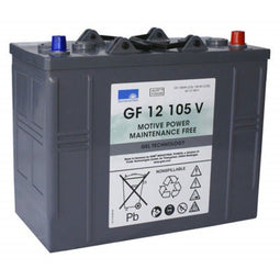 Exide Dryfit Traction Block GF 12 105 V - 12 Volt 105 Ah - Onderhoudsvrij - 345 x 174 x 283mm A-Pol connector