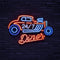 Neon Sign 24/7 Diner