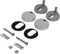 Plieger 300S - Toiletbril D-Vorm - Duroplast Softclose Quick Release - Wit