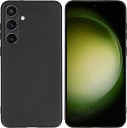 iMoshion Hoesje Geschikt voor Samsung Galaxy S24 Plus Hoesje Siliconen - iMoshion Color Backcover - Zwart