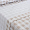 Happy Friday Sheet set 2 pieces Vichy beige 180x270 cm (Single) Beige