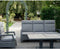 Loungetafel verstelbaar Prato Negro 140x85cm