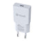 Muvit for Change HC-261 - Oplader - USB-C en USB - Wit