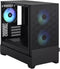 Fractal Design Pop Mini Air RGB - Micro-ATX Mini-ITX - Gehard glas front- en zijpaneel - Zwart