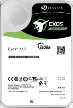 Seagate Exos X18 - 3.5" HDD - 10TB 7200 RPM SATA III - (1x)